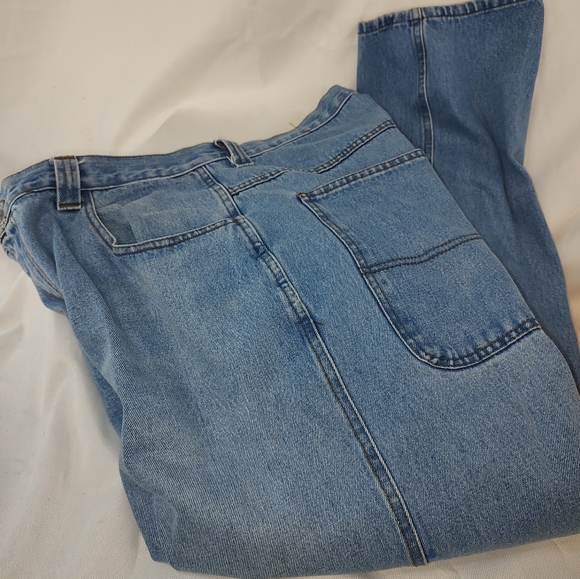 Vintage 90's Men's Tommy Hilfiger Denim Jeans, Flag Patch, Size 40 - Picture 2 of 5